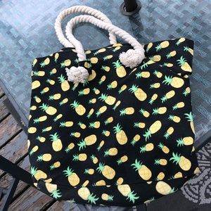 Pineapple Canvas Tote